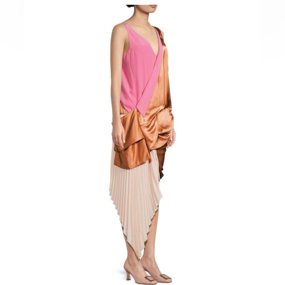 LANVIN
Silk Blend Draped Dress